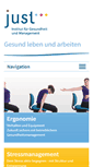 Mobile Screenshot of just-institut.de